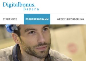 Digitalbonus Bayern Förderung